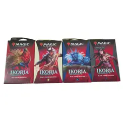 4 MTG Ikoria Lair of Behemoths Theme Boosters Packs SEALED Blue Red White Black - Image 1