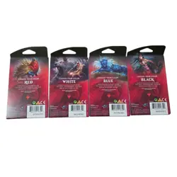 4 MTG Ikoria Lair of Behemoths Theme Boosters Packs SEALED Blue Red White Black - Image 2