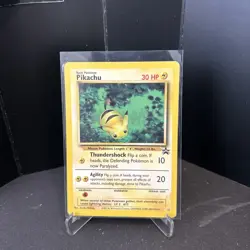Pokemon Pikachu TCG Black Star Promo #27 Card 2000 WOTC, Excellent Condition - Image 1