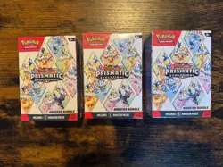 Pokemon TCG: Prismatic Evolutions - Booster Bundle Lot of 3 - Image 1