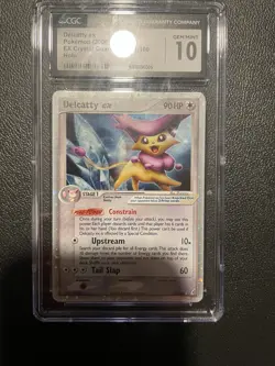 Pokemon Delcatty Ex Crystal Guardians CGC Gem Mint 10 - Image 1