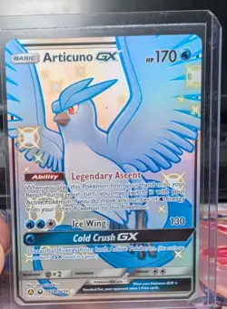 ARTICUNO GX 2019 POKEMON CELESTIAL STORM SHINY VAULT FULL ART SV54 Q5276 - Image 1