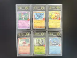 2025 Pokemon TCG JPN McDonald's Promo 020/M-P Pikachu Quaxly APH 10 Lot*6 erc - Image 1