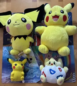 Vintage & Modern Pokemon Accessories Binders Toys Marbles Build A Bear Etc - Image 3