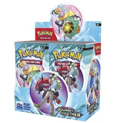 Pokemon TCG: Journey Together ENHANCED Factory Sealed Booster Box + Topper - Image 1