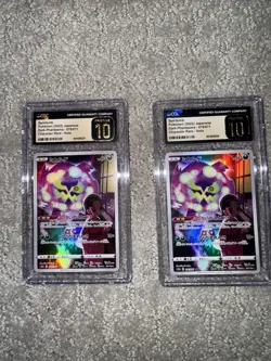 LOT OF 2 CGC PRISTINE 10s - Spiritomb Pokemon(2022) Jap. - 076/071 CR Holo - Image 1