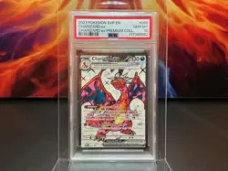 2023 POKEMON SVP EN-SV BLACK STAR PROMO #056 CHARIZARD EX PSA 10 🐦‍🔥 - Image 1