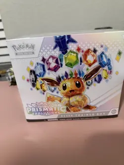 New Pokemon TCG Scarlet Violet Prismatic Evolutions Elite Trainer Box ETB Sealed - Image 1