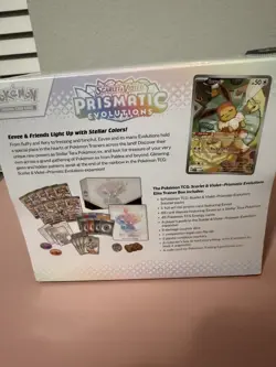 New Pokemon TCG Scarlet Violet Prismatic Evolutions Elite Trainer Box ETB Sealed - Image 3