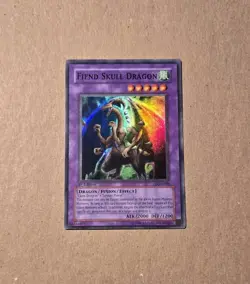 Yugioh Fiend Skull Dragon LOD-039 Super Rare 1st Edition LP - Image 1
