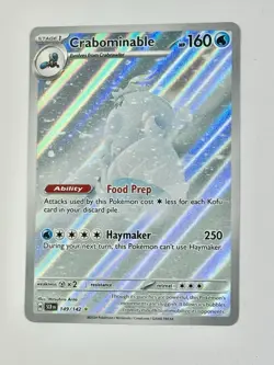 Pokemon TCG - Crabominable - 149/142 - 2024 S&V - SCR En - Illustration Rare - Image 1