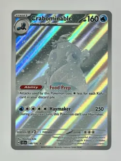 Pokemon TCG - Crabominable - 149/142 - 2024 S&V - SCR En - Illustration Rare - Image 2