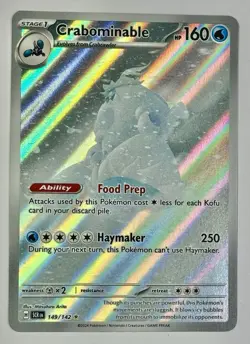 Pokemon TCG - Crabominable - 149/142 - 2024 S&V - SCR En - Illustration Rare - Image 3