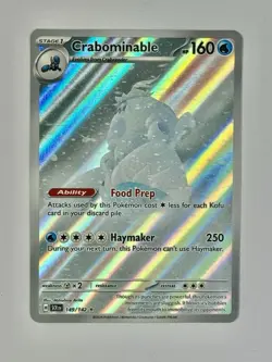Pokemon TCG - Crabominable - 149/142 - 2024 S&V - SCR En - Illustration Rare - Image 5