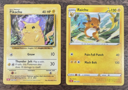 ⚡ Pikachu 012 + Raichu 013 ⚡ CLC /034 - Pokemon TCG Classic Collection NM ⚡⚡⚡ - Image 1