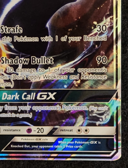 2017 Pokemon Black Star Promo Umbreon GX #SM36 EX-NM - Image 4