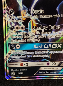 2017 Pokemon Black Star Promo Umbreon GX #SM36 EX-NM - Image 5