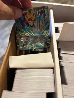 Vintage Dragon Ball Z Cards Lot - Hundreds Of Cards And Two Yugioh Battle Decks - Image 4