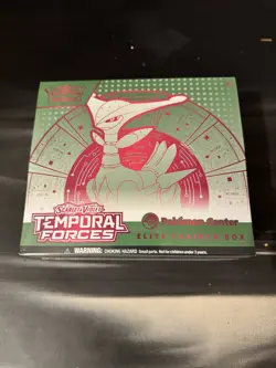 SV Temporal Forces POKEMON CENTER ETB Elite Trainer Box SEALED (11 Packs PROMO) - Image 1