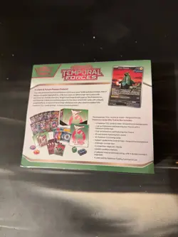 SV Temporal Forces POKEMON CENTER ETB Elite Trainer Box SEALED (11 Packs PROMO) - Image 2
