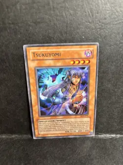 Yu-Gi-Oh! Tsukuyomi DCR-075 Unlimited Rare - Lightly/Moderate Play - Image 1