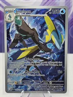 Inteleon - Holo Illustration Rare ME01: Mega Evolution 142/132 NM Pokemon NM - Image 1