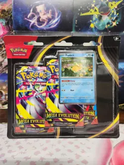 Pokemon TCG MEGA EVOLUTIONS Blister Lot S&V JOURNEY TOGETHER 10 Packs Checklane - Image 3