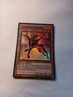 Yu-Gi-Oh! TCG Flamvell Firedog Astral Pack One AP01-EN004 Unlimited Super Rare - Image 1