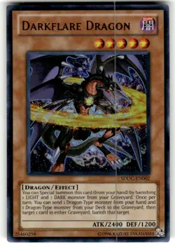 Yugioh Darkflare Dragon #SDDC-EN002 Structure Deck: Dragons Collide - Image 1