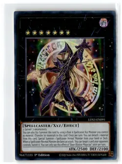 2022 Legendary Duelists: Season 3 Ebon Illusion Magician #LDS3-EN091 Ultra Rare - Image 1