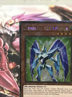 Elemental HERO Prisma (Platinum Secret Rare) RA03-EN193 1st Edition - Image 2