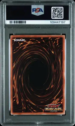 2023 YU-GI-OH OVER RUSH RARE #JP041 ETRAYNZE THE SHADOW FLOWER RESTRICTER PSA 10 - Image 2