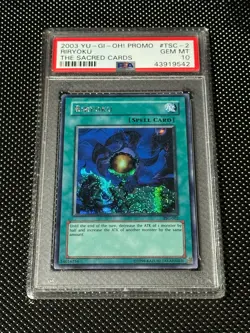 YUGIOH PSA 10 2003 Riryoku TSC-002 Secret Rare Promo *9542 - Image 1