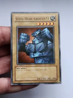 Yu-Gi-Oh! Steel Ogre Grotto #1 Legend of Blue Eyes White Dragon Lob-112. 1st ED - Image 1