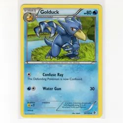 Pokemon TCG Golduck 34/149 BW Boundaries Crossed Regular Card EN-LP 2012 - Image 1