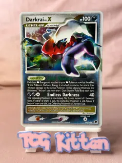 Darkrai LV.X 104/106 Card 'B' Great Encounters Diamond Pearl D&P HP TCGTCGKITTEN - Image 1