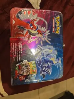 Pokemon Cards Scarlet And Violet Chest Tin Box - Image 1