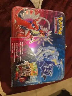 Pokemon Cards Scarlet And Violet Chest Tin Box - Image 2