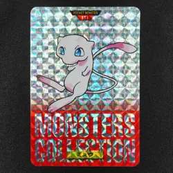 Pokemon Card Mew 151 Bandai Carddass 1997 Japanese Holo Prism F1414 - Image 2
