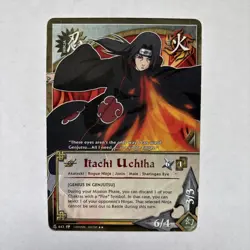 Itachi Uchiha(Genius in Genjutsu) Non-Foil Rare Card Naruto ccg tcg - Image 1