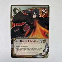 Itachi Uchiha(Genius in Genjutsu) Non-Foil Rare Card Naruto ccg tcg - Image 2