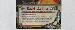 Itachi Uchiha(Genius in Genjutsu) Non-Foil Rare Card Naruto ccg tcg - Image 3