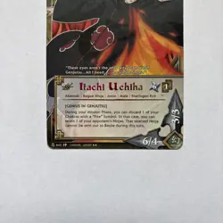 Itachi Uchiha(Genius in Genjutsu) Non-Foil Rare Card Naruto ccg tcg - Image 4