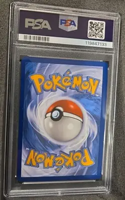 POKEMON CARD PUPITAR 111 TRIPLE WHAMMY TIN PROMO #111 PAL EN GRADED PSA 8 - Image 3