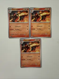 Pokemon TCG Scarlet & Violet 151 Charmander 04, Charmeleon 05 Lot of 30 Cards - Image 5