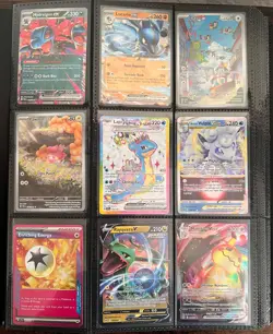 Lot of 300+ Pokemon Cards Hits Only Binder EX SIR Full Art Rare Mixed Collection - Image 2