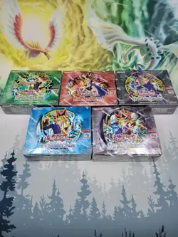 Yugioh 25th Anniversary Booster Box Set LOB MRD SRL PSV IOC Legend of Blue Eyes. - Image 1