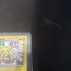 Pikachu Xy95 holo 2016 let’s eat together rare card breakpoint black star promo - Image 3