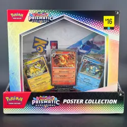 Prismatic Evolutions Poster Collection Box Set of 6 Pokemon SV Trading Card Game - Image 2