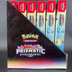 Prismatic Evolutions Poster Collection Box Set of 6 Pokemon SV Trading Card Game - Image 3